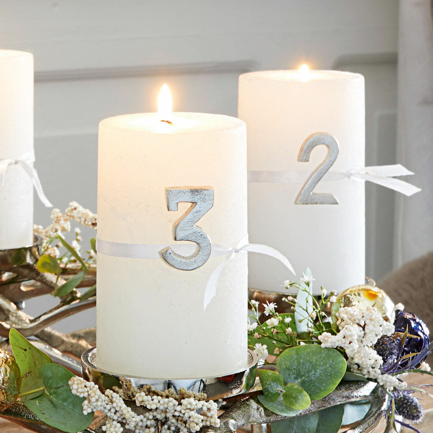 Set de 4 velas Braga