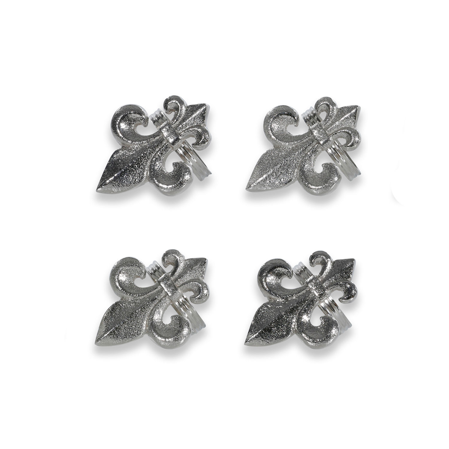 Set de 4 servilleteros Fleur De Lis