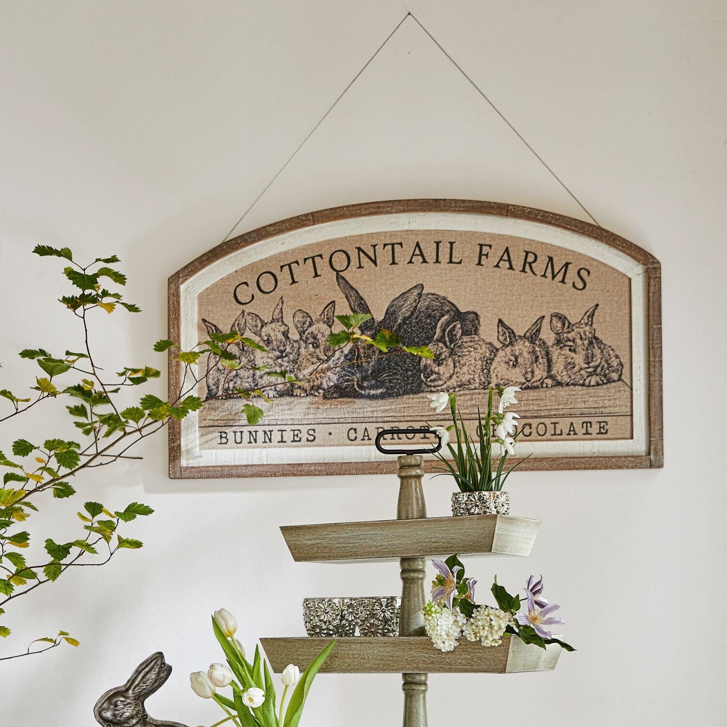 Cuadro decorativo Cottontail Farms