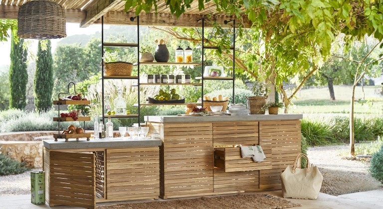 Cocina al aire libre