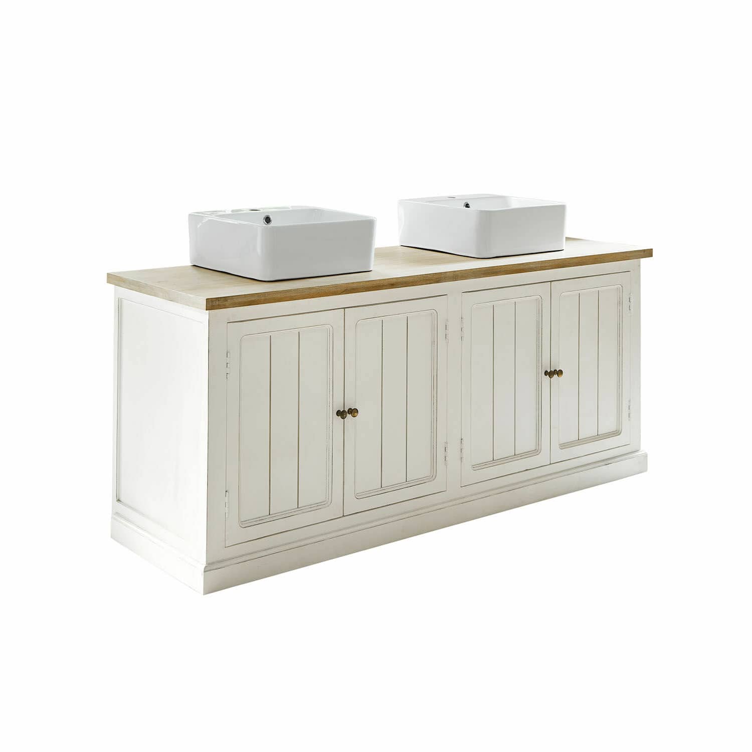 Mueble de lavabo doble Cedarfield