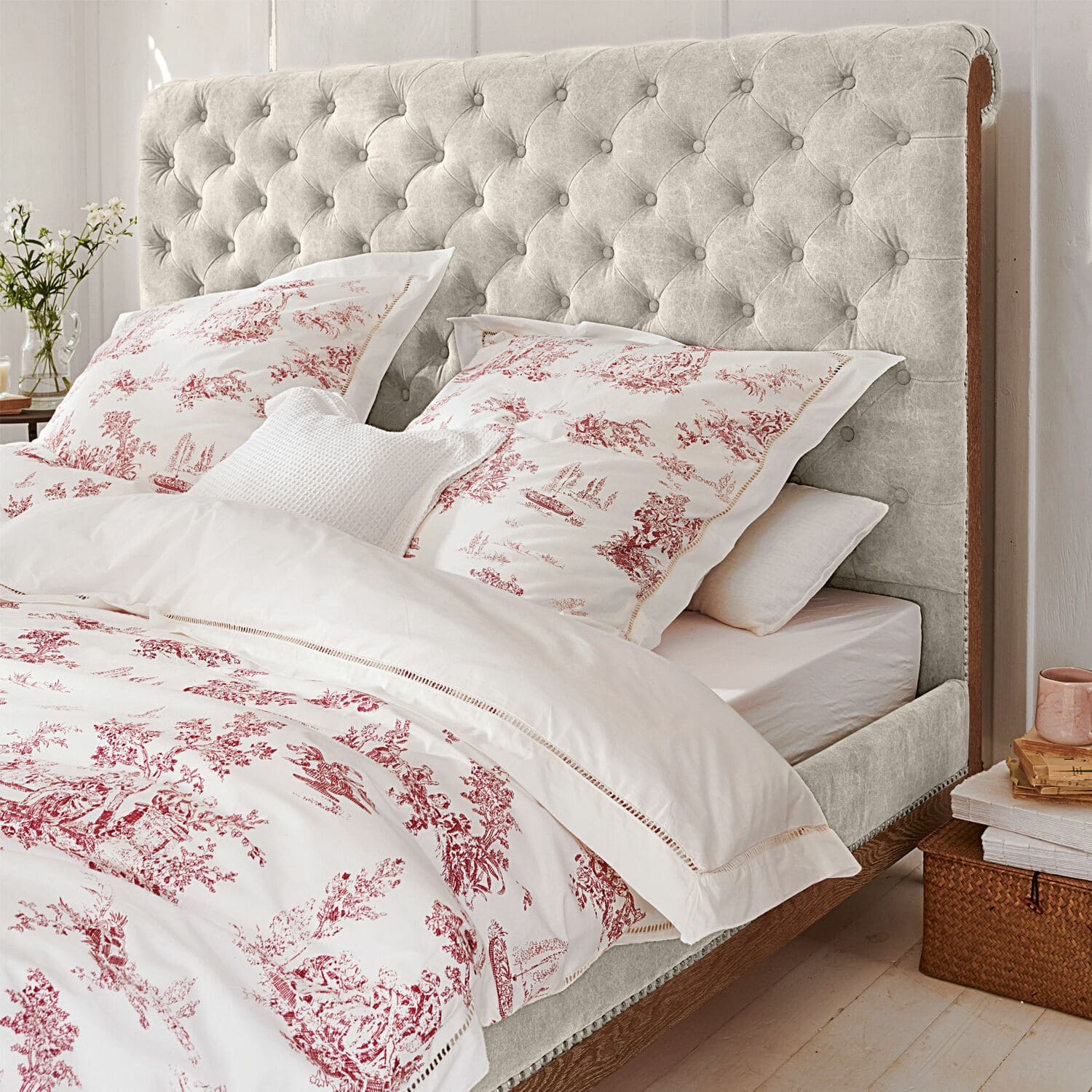 Ropa de cama Toile rouge