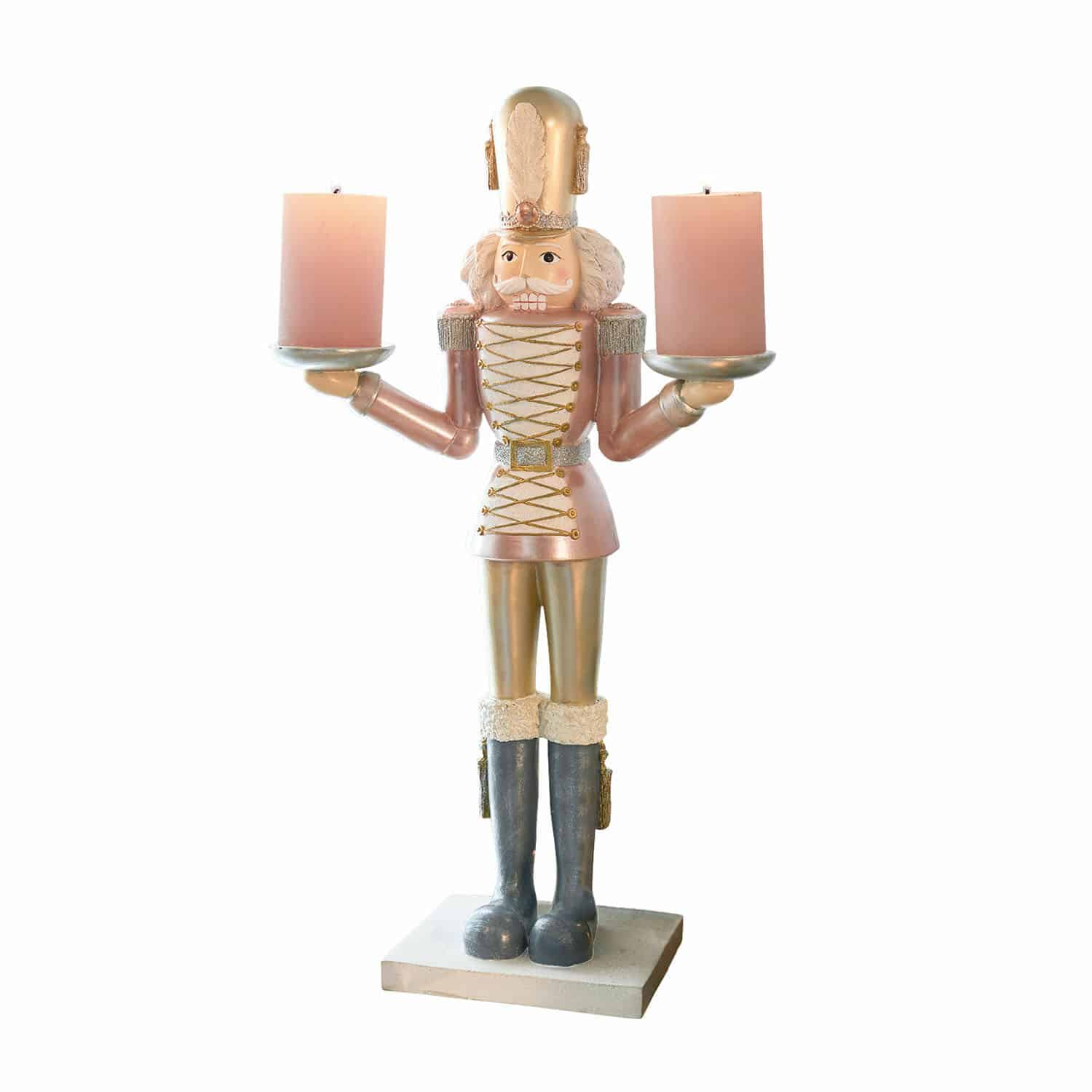 Juego de 2 candelabros Janki