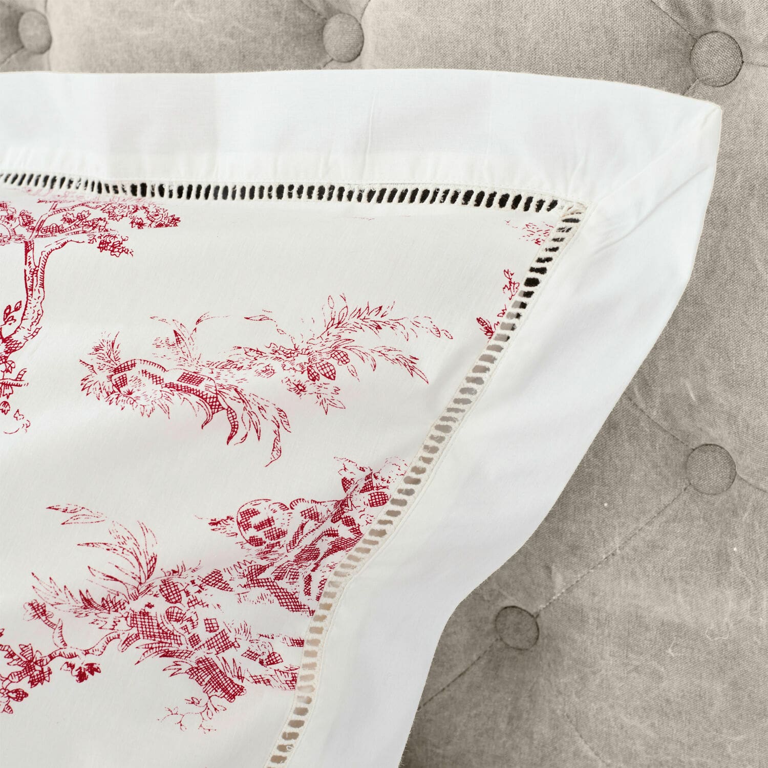 Ropa de cama Toile rouge