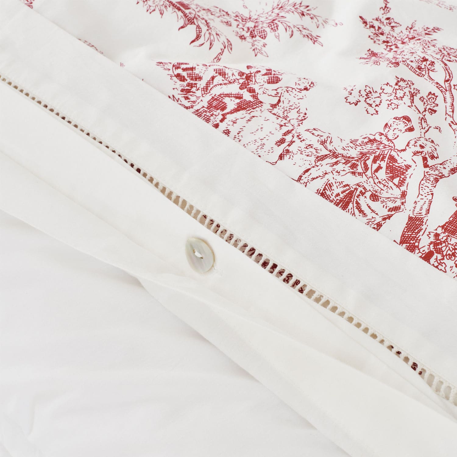 Ropa de cama Toile rouge