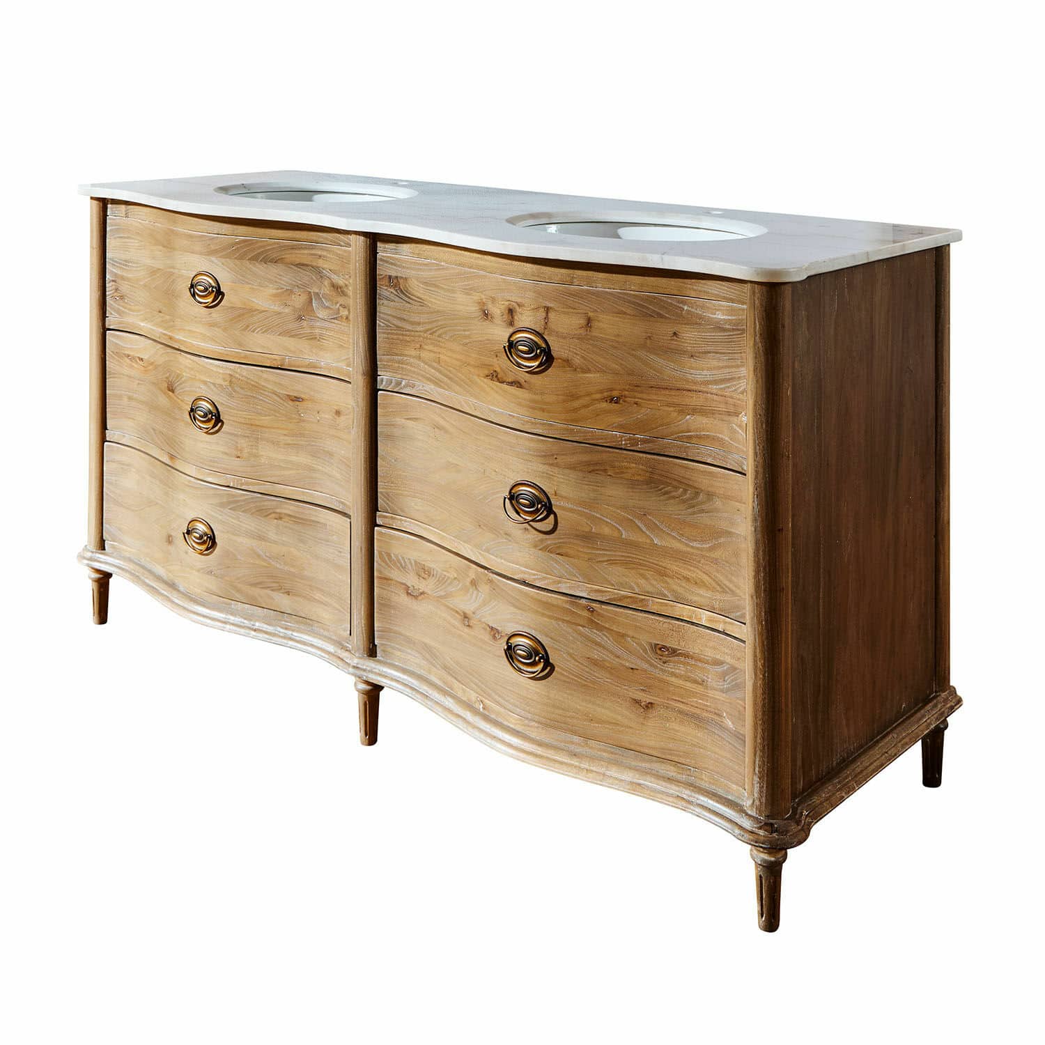 Mueble de lavabo doble Autumnwood