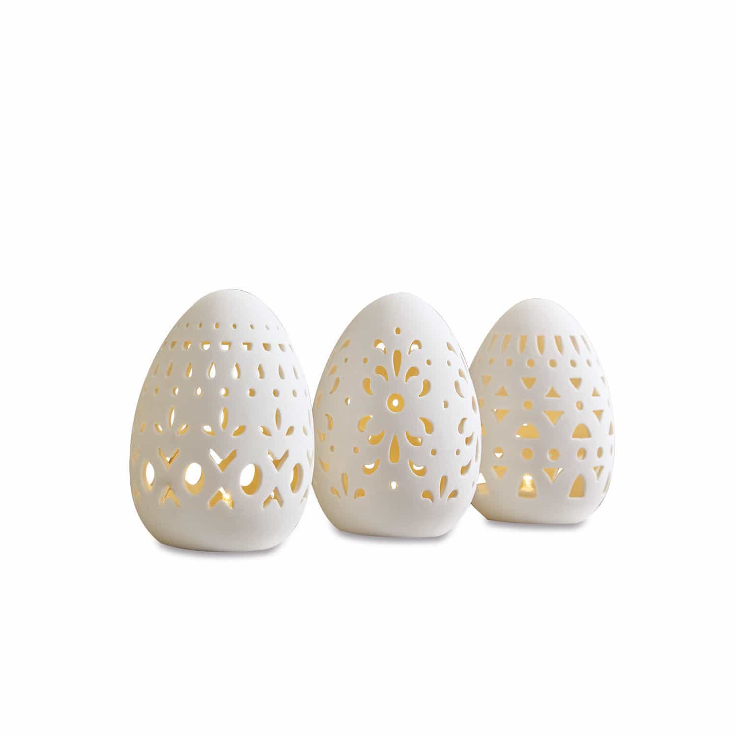 Set de 3 huevos de Pascua Mouna