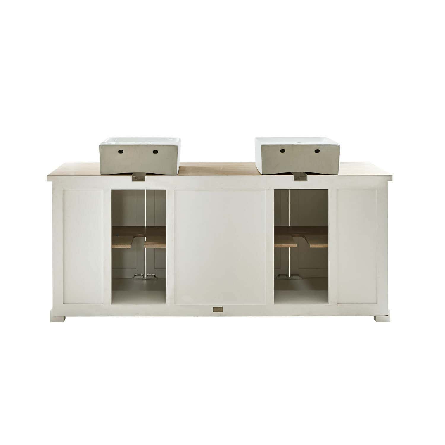 Mueble de lavabo doble Cedarfield