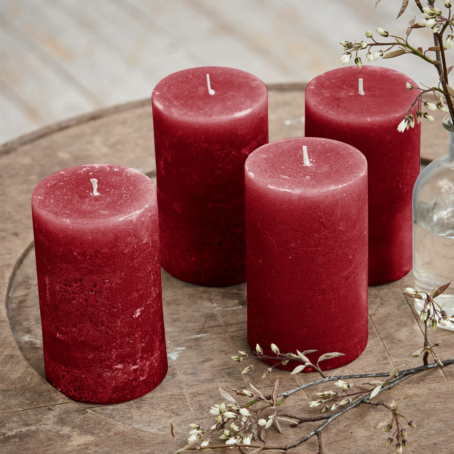 Set de 4 velas Braga