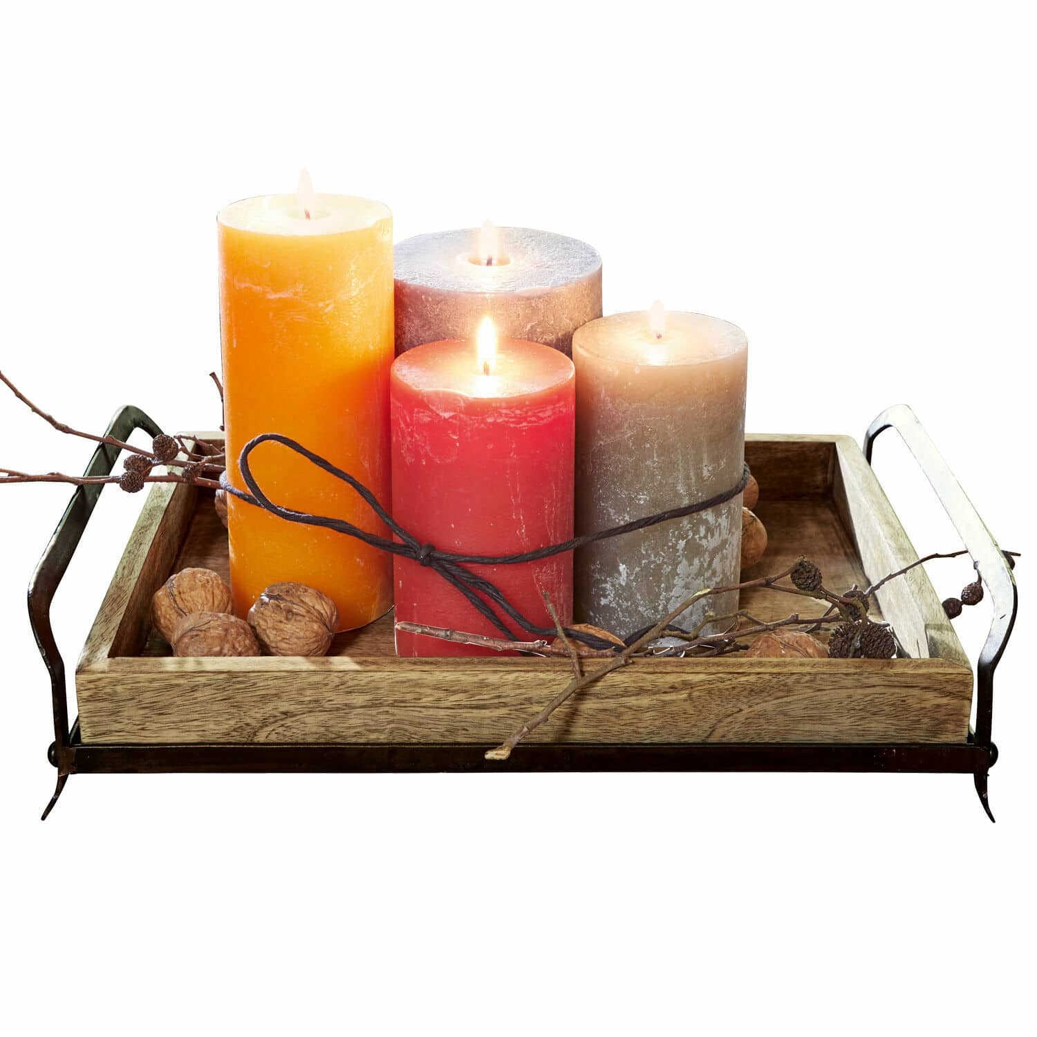 Set de 4 velas Joliet