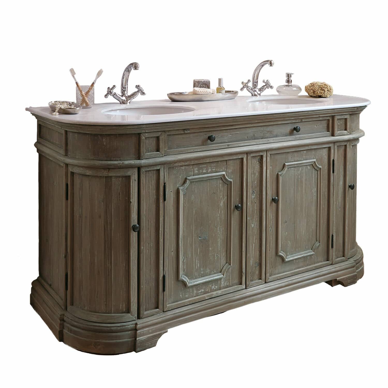 Mueble de baño con 2 lavabos Pembroke