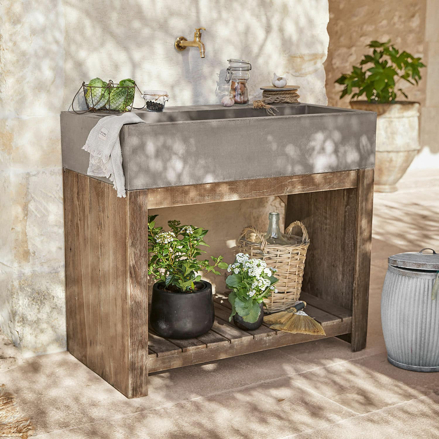 Mueble de lavabo Baines