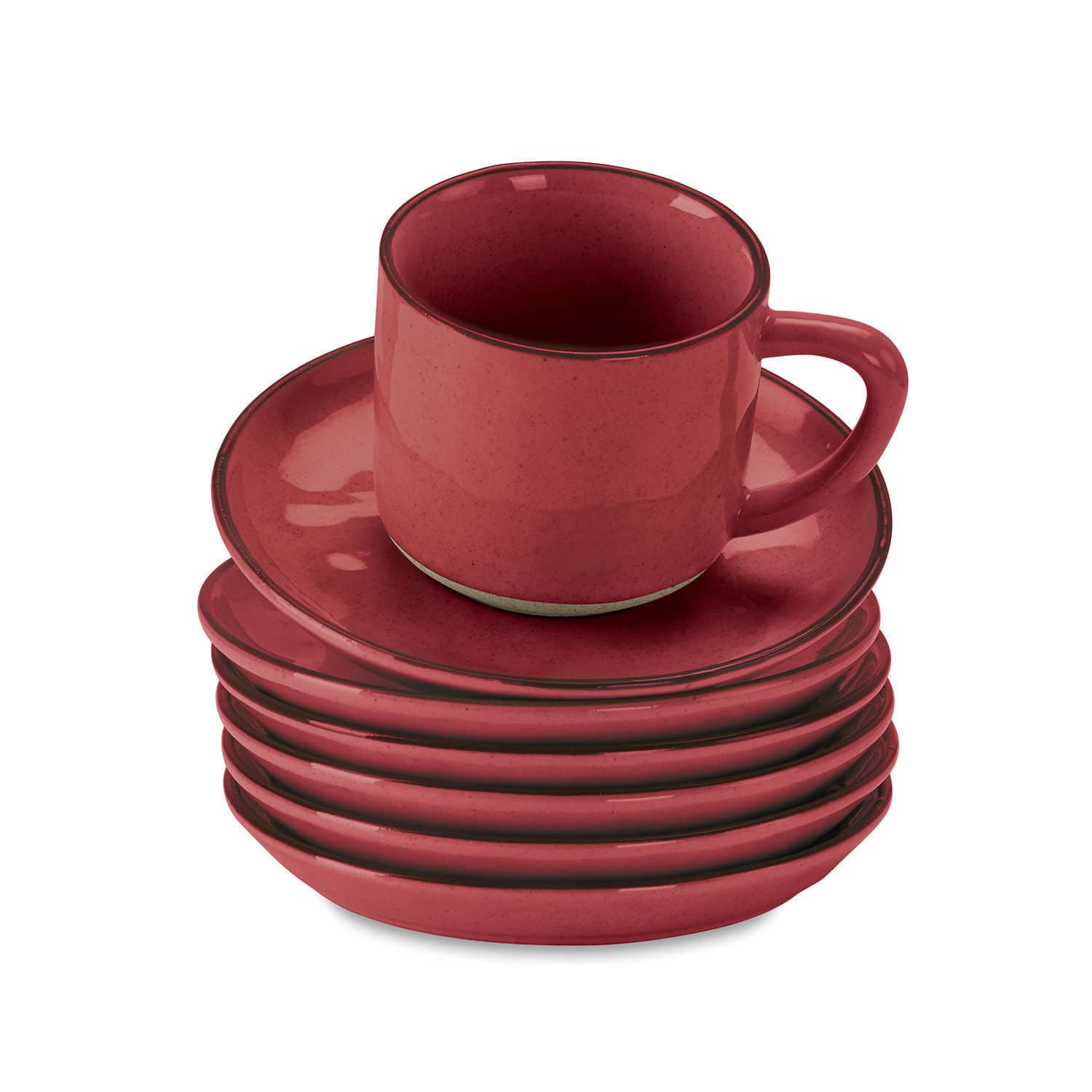 Set de 6 tazas y platillos Biarré